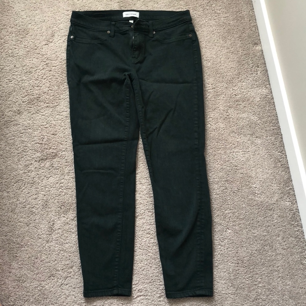 Olive green pants